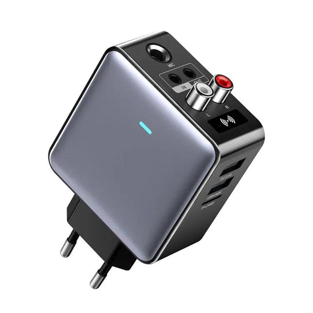 OMS H6 Bluetooth 5.3 Transmitter Receiver Adapter EU Plug | Syndmart