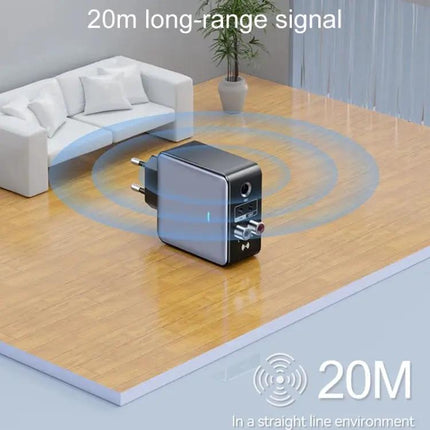 OMS H6 Bluetooth 5.3 Transmitter Receiver Adapter EU Plug