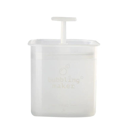 Portable Foaming Cup for Daily Skincare and Travel Use - compact white foaming cup with pump for quick rich facial foam at home or on trips