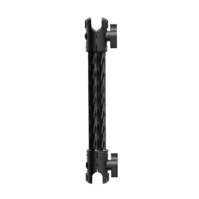 Car Phone Mount Extension Arm Carbon Fiber 360 Degree Swivel - carbon fiber double-socket extension arm for dash or windshield mounting