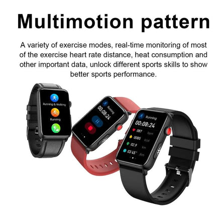 Watch for Everyday Health Monitoring and Daily Activities - three smartwatches showing running, heart rate and activity tracking displays