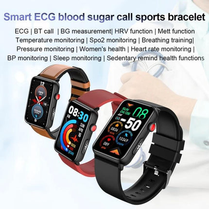 Watch for Everyday Health Monitoring and Daily Activities showing three smart watches with ECG, SpO2, heart rate, sleep and activity tracking