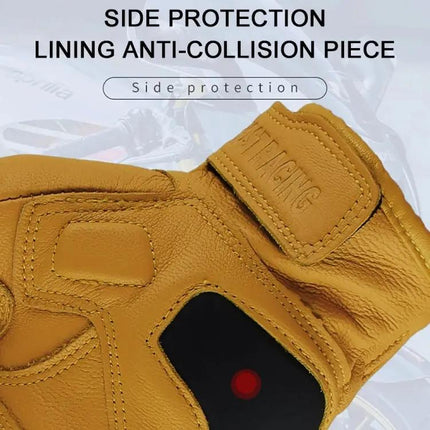 Motorcycle Riding Gloves Anti Fall Full Finger Breathable