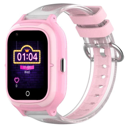 Essential Watch for Monitoring Kids in Everyday Situations - pink kids GPS smartwatch with real-time tracking and call features