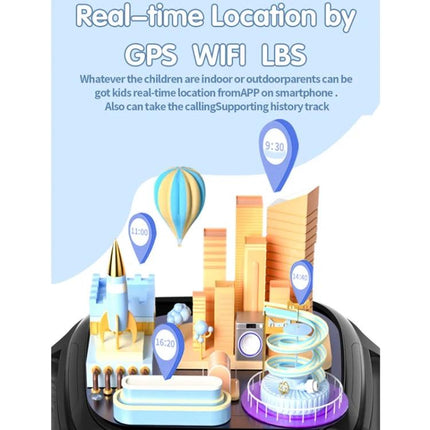 Essential Watch for Monitoring Kids in Everyday Situations showing smartwatch GPS real-time location markers and app tracking