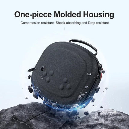 STARTRC GAMES Oxford Cloth Storage Bag for Meta Quest 3S - One-piece molded, shock-absorbing protective VR headset case