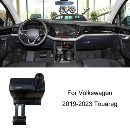 Car Air Outlet Phone Holder Base For Volkswagen Dashboard Mount - compact dashboard/air outlet phone base for 2019-2023 Volkswagen Touareg, secure snap-on fit