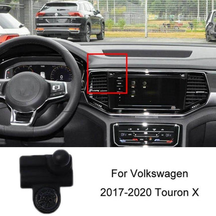 Car Air Outlet Phone Holder Base For Volkswagen Dashboard Mount installed on VW Touran X 2017-2020 dashboard air vent