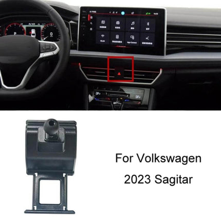 Car Air Outlet Phone Holder Base For Volkswagen Dashboard Mount — compact snap-on dashboard/air outlet mount for Volkswagen 2023 Sagitar