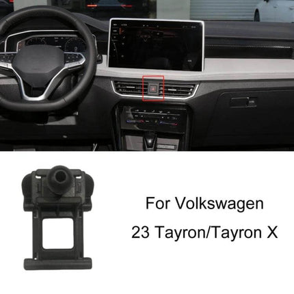 Car Air Outlet Phone Holder Base For Volkswagen Dashboard Mount - compact snap-on dashboard/air vent phone mount for navigation and secure driving use