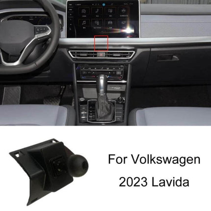 Car Air Outlet Phone Holder Base For Volkswagen Dashboard Mount installed on Volkswagen 2023 Lavida dashboard air outlet