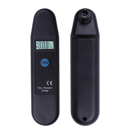 Tire Pressure Gauge for Everyday Vehicle Maintenance and Safety - compact digital handheld gauge with LCD for quick tire checks