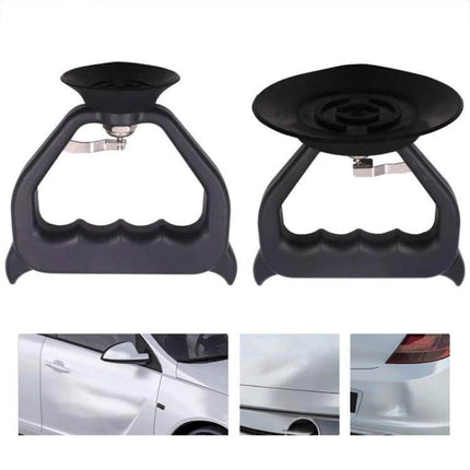 Car Dent Repair Suction Cup Puller Tool in Small and Large Sizes - thickened rubber pad ergonomic handle for DIY car door and fender dent removal