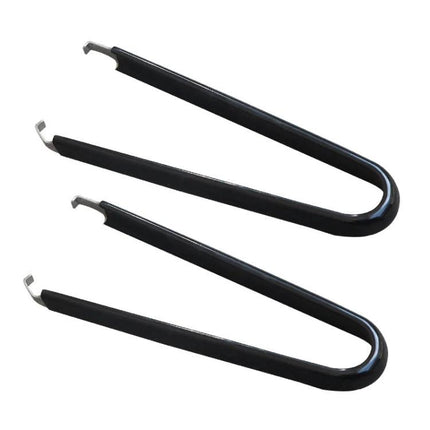 Handy Tweezers for Everyday Car Repairs and Gadget Maintenance – double-hook black tweezers for precise electrical wiring and gadget component handling