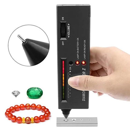 Diamond Test Pen for Verifying Gemstone Authenticity handheld thermal conductivity tester checking diamond and jade stones