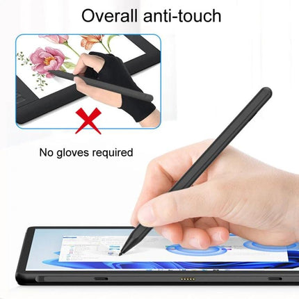 Microsoft Surface Compatible Anti-Touch Handwriting Pen used on tablet with palm rejection, smooth responsive writing and drawing