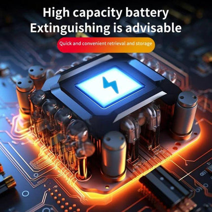 Q96 Car Wireless Charging Phone Mount With Suction Cup showing illuminated charging circuit board close-up
