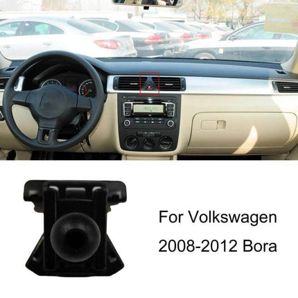 VW Air Outlet Phone Holder Base For Dashboard In Car - compact snap-on dashboard/air vent mount for Volkswagen 2008-2012 Bora, secure phone holder