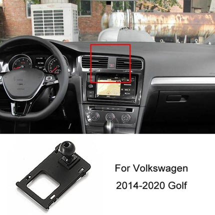 VW Air Outlet Phone Holder Base For Dashboard In Car - compact snap-on dashboard/air vent mount for Volkswagen Golf 2014-2020