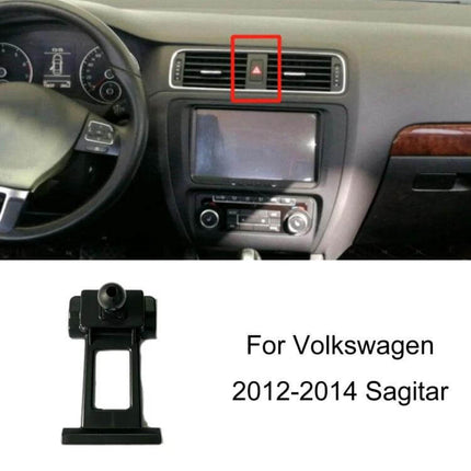 VW Air Outlet Phone Holder Base For Dashboard In Car mounted on Volkswagen 2012-2014 Sagitar air vent for navigation and hands-free use