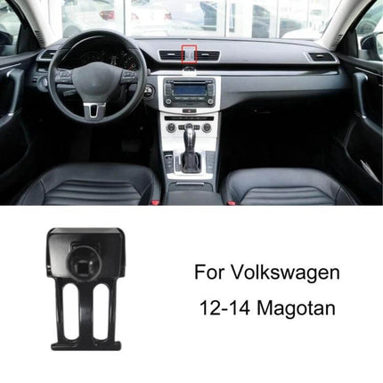 VW Air Outlet Phone Holder Base For Dashboard In Car compact dashboard mount for Volkswagen Magotan 2012-2014, snap-on secure phone holder
