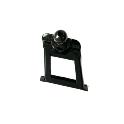 Car Air Outlet Phone Holder Base Snap On Dash Mount compact black snap-on base for air vent or dashboard with ball joint