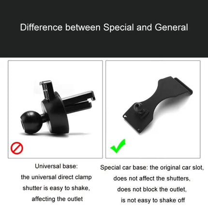 Mercedes-Benz Car Air Outlet Phone Holder Integrated Base | Syndmart