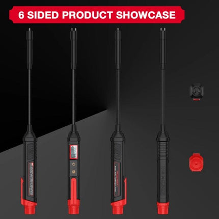 Use HABOTEST Pen for Checking Moisture in Motorcycle Brake Fluids - 6-sided product showcase image of the HABOTEST moisture pen