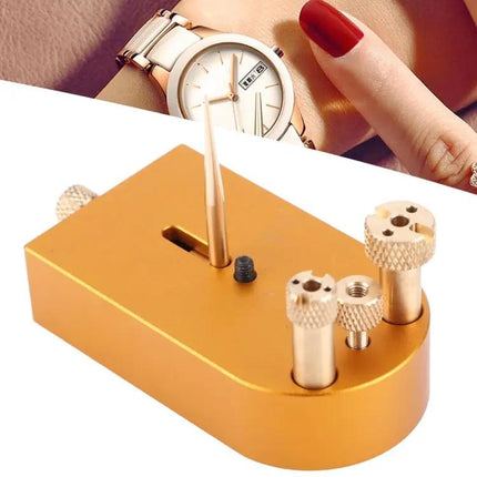 Square Metal Watch Hairspring Balance Wheel Bracket | Syndmart
