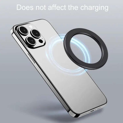 Magnetic Wall Mount Zinc Alloy Car Phone Holder Mobile Phone Magnetic Ring, Zinc Alloy Magnetic