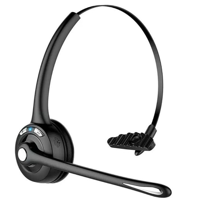 Bluetooth 5.0 Mono Wireless Business Headset Noise Cancel | Syndmart