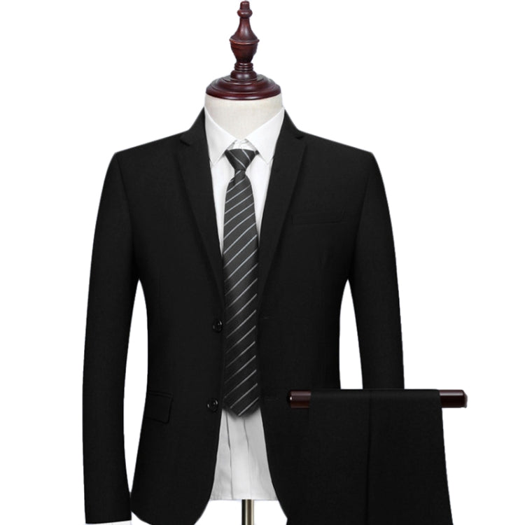 3-Piece Men's Formal Suit Set for Weddings and Business Events - Slim Fit Blazers