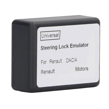 Renault Steering Lock Emulator Replacement For Cars - black plug-in module for Renault and Dacia steering lock repair