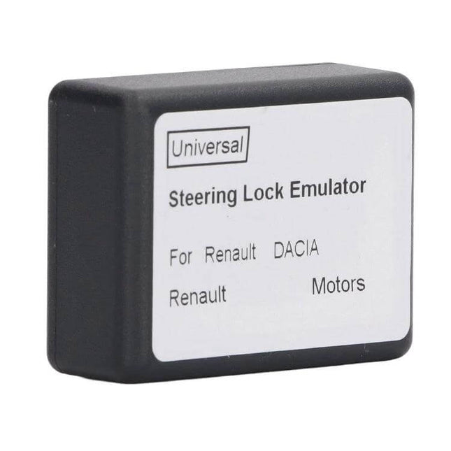 Renault Steering Lock Emulator Replacement For Cars - black plug-in module for Renault and Dacia steering lock repair