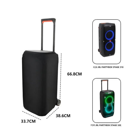 JBL PartyBox Storage Sleeve Dust Cover For Home Speaker black Lycra protective sleeve for 310/320