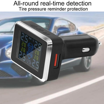 Essential Tire Pressure Monitor for Daily Driving and Road Trips - compact real-time tire pressure and temperature alert display for cars