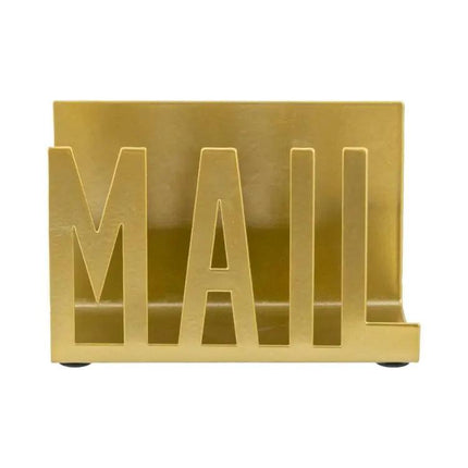 Home Office Metal Mail Envelope Sorting Desktop Organizer Matte Black