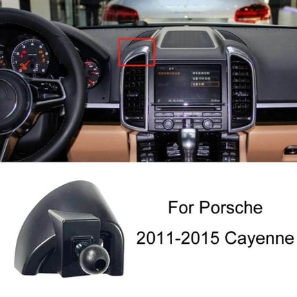 Porsche Car Phone Mount For Dashboard Clip On Holder - compact clip-on dashboard phone holder for Porsche Cayenne 2011-2015