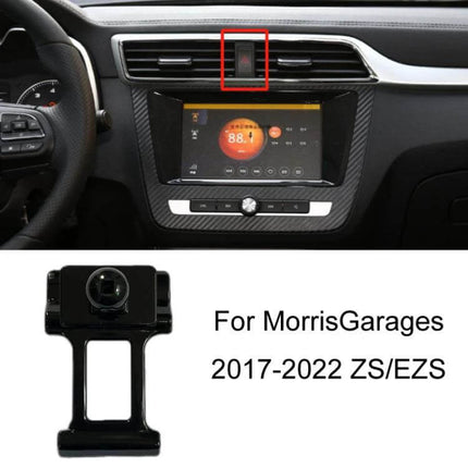 Left-Drive Car Dashboard Phone Holder for MG Models compact clip-on mount fits original card position avoids blocking vents for GPS calls