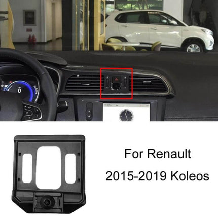 Renault Koleos Dash Phone Mount for Easy Access clip-on dashboard and air outlet mount preserving card position and minimizing wobble