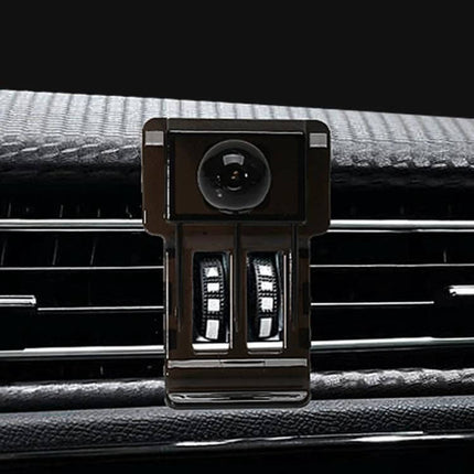 Peugeot Car Phone Holder Mount Dashboard Or Air Outlet Clip attached to car air vent for secure hands-free phone use