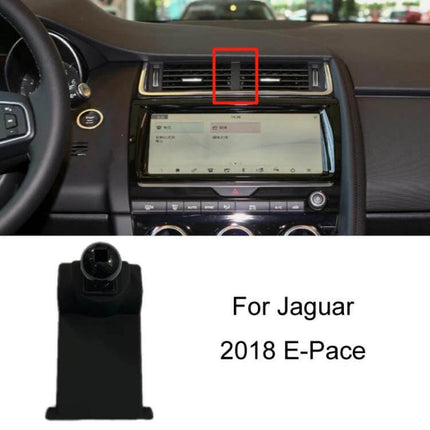 Car Phone Holder Bracket For Jaguar Dashboard Clip On Mount - clip-on vent/dashboard phone mount for 2018 Jaguar E-Pace, secure hands-free navigation