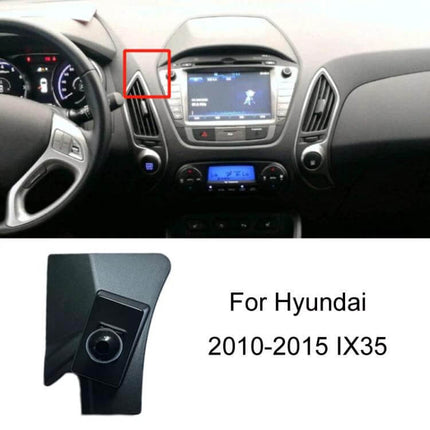 Dashboard Clip-On Navigation Bracket for Hyundai Cars mounted on dash near air vent, fits 2010-2015 Hyundai IX35, stable phone holder for navigation