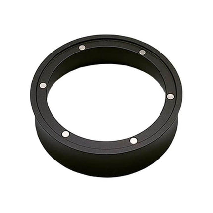 Heightened Coffee Handle Powder Catch Magnetic Ring 51mm 53mm 58mm black aluminum alloy portafilter powder catcher with magnets
