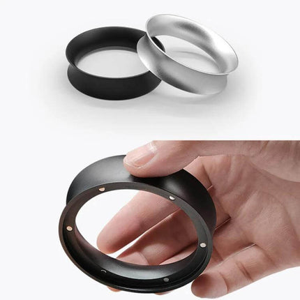 Heightened Coffee Handle Powder Catch Magnetic Ring 51mm 53mm 58mm lightweight aluminum magnetic powder catcher for portafilter