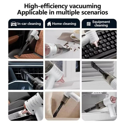 Mini Powerful Car Wireless Vacuum For Quick Home Cleanups | Syndmart