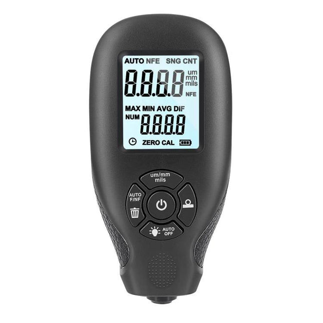 Precise Gauge for Measuring Coating Thickness on Surfaces handheld digital coating thickness gauge for paint and metal inspections