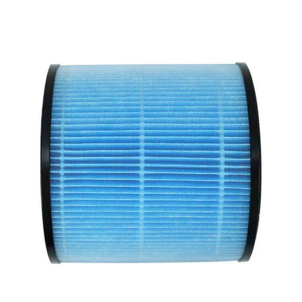Air Purifier Replacement HEPA Filter For Clean Indoor Air - blue cylindrical replacement filter for Airtok AP0601 capturing pet hair and odors