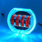 Ice Blue Aperture+Red Devil Eye