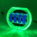 Green Aperture+Blue Devil Eye